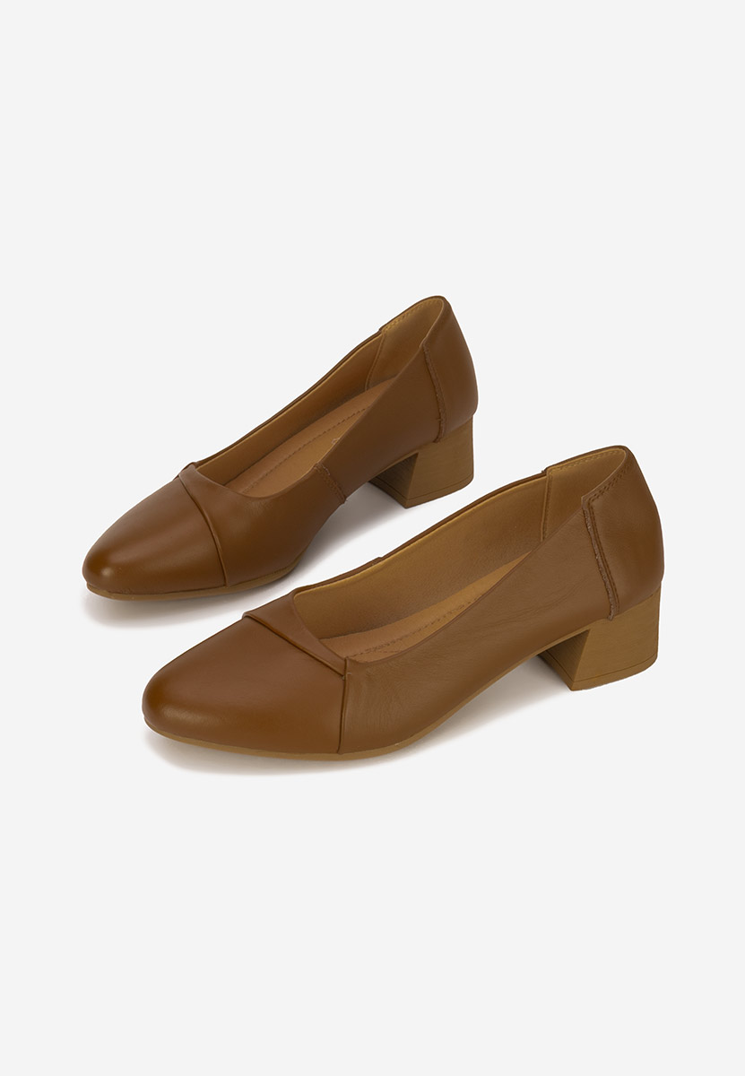 Pantofi dama piele Giulieta camel
