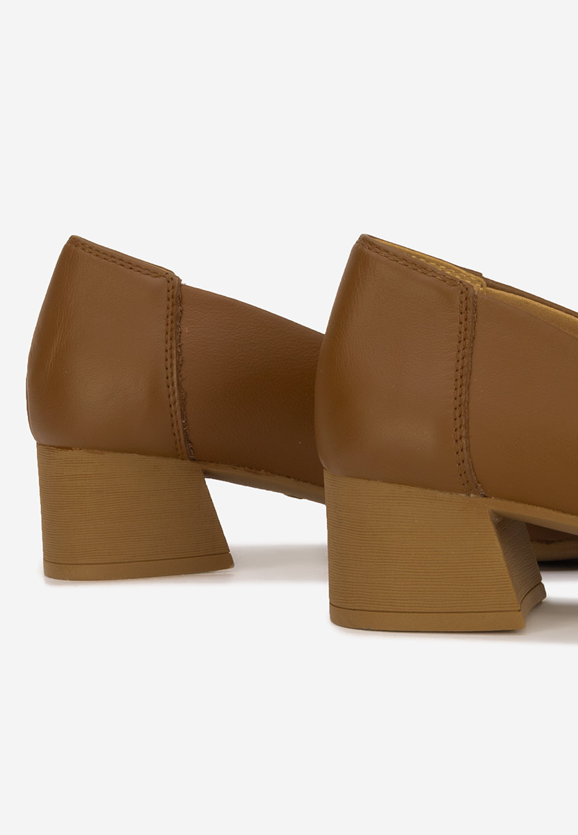 Pantofi dama piele Giulieta camel