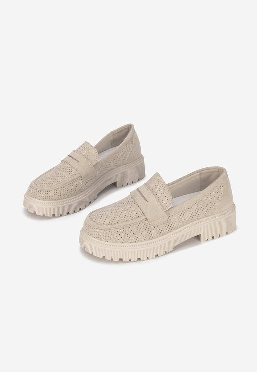 Mocasini dama Krizzy bej