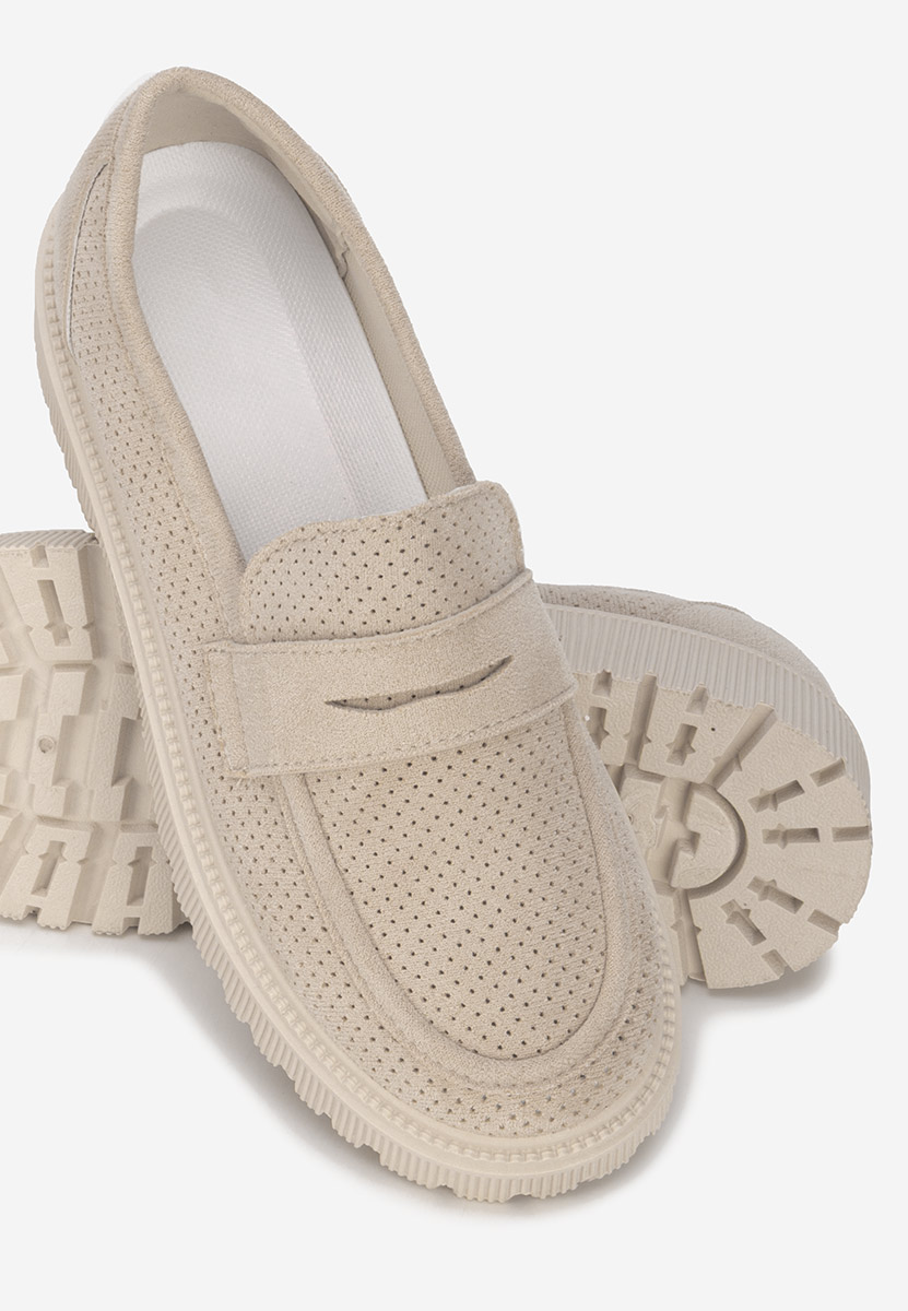 Mocasini dama Krizzy bej