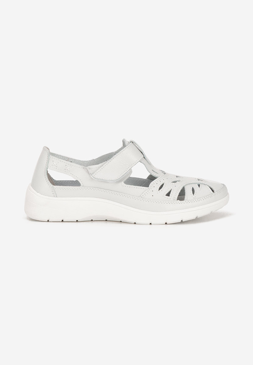 Espadrile dama Etheria V2 albe