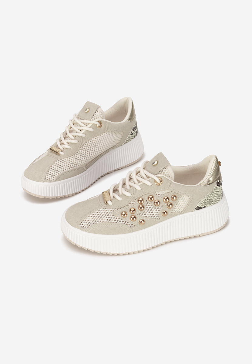 Sneakers dama Jeanetta bej