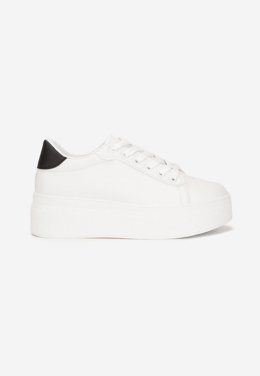 Sneakers cu platformă Albea V2 albi
