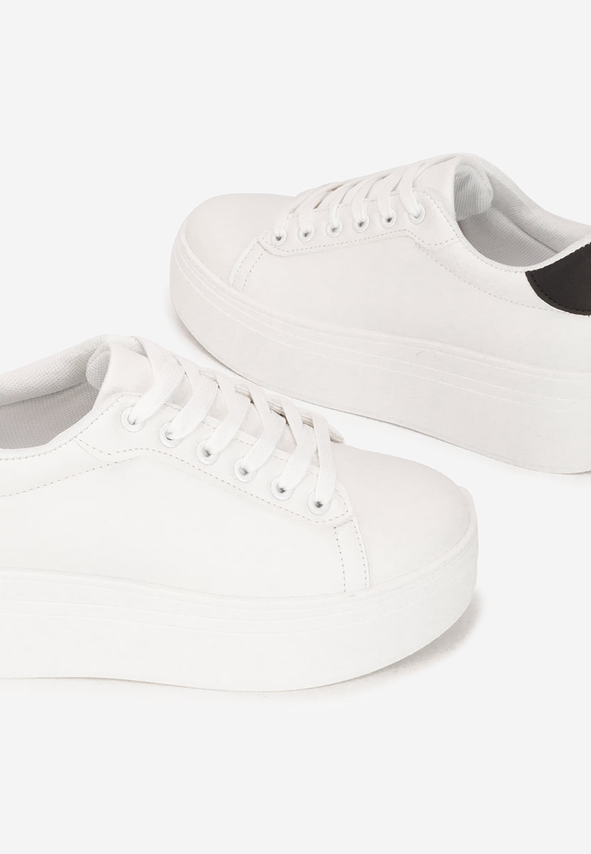 Sneakers cu platformă Albea V2 albi