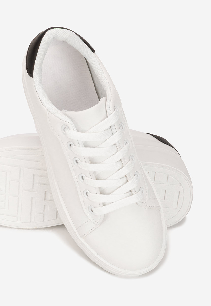 Sneakers cu platformă Albea V2 albi