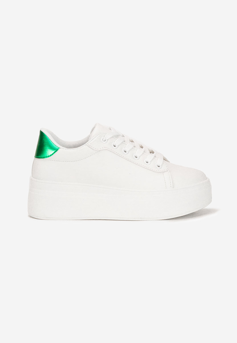 Sneakers cu platformă Albea V3 albi