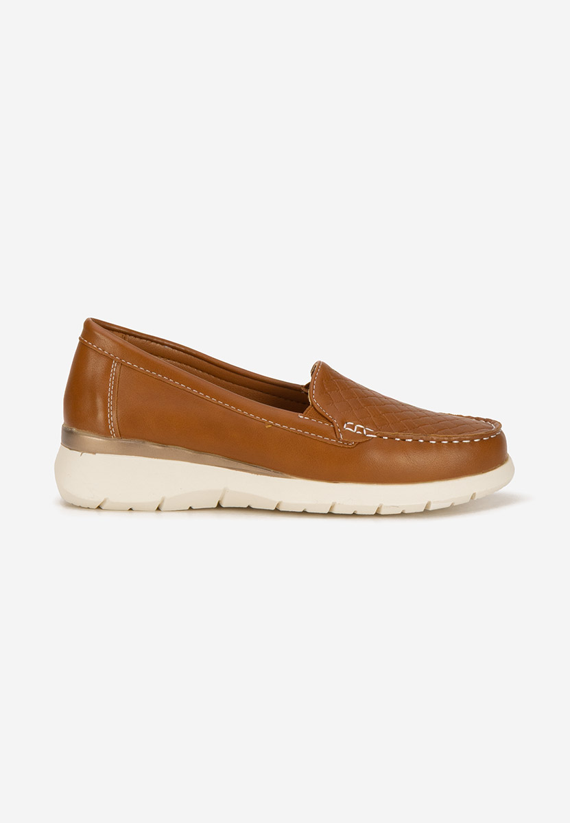 Mocasini dama Seona camel