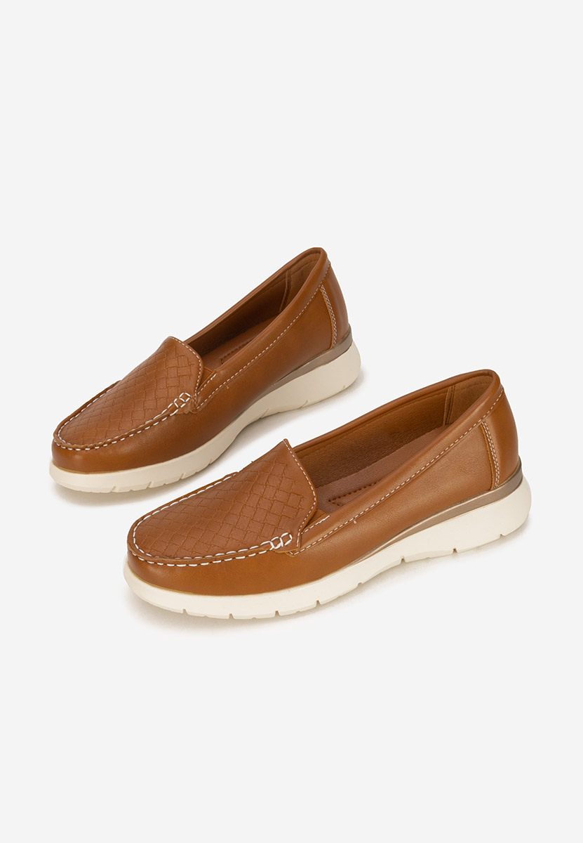 Mocasini dama Seona camel