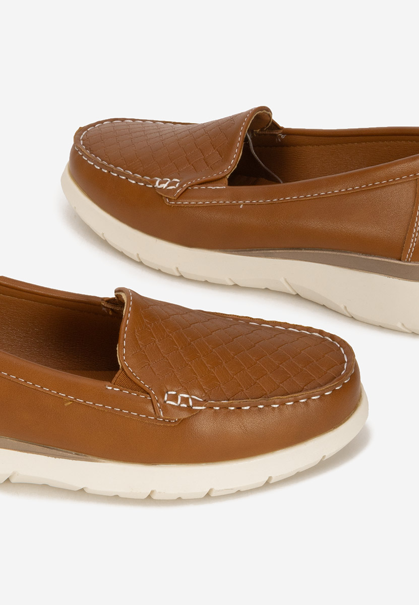 Mocasini dama Seona camel