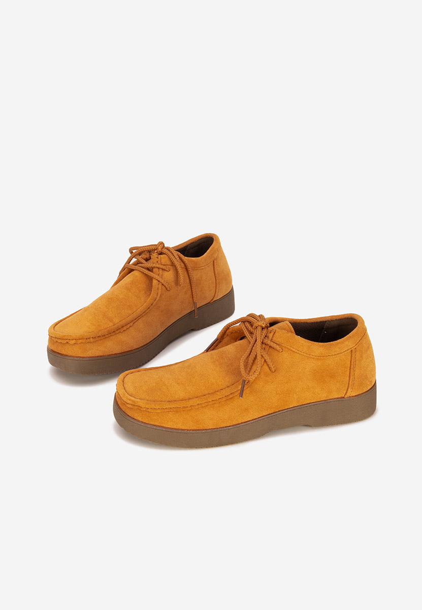 Pantofi casual dama Zairia camel