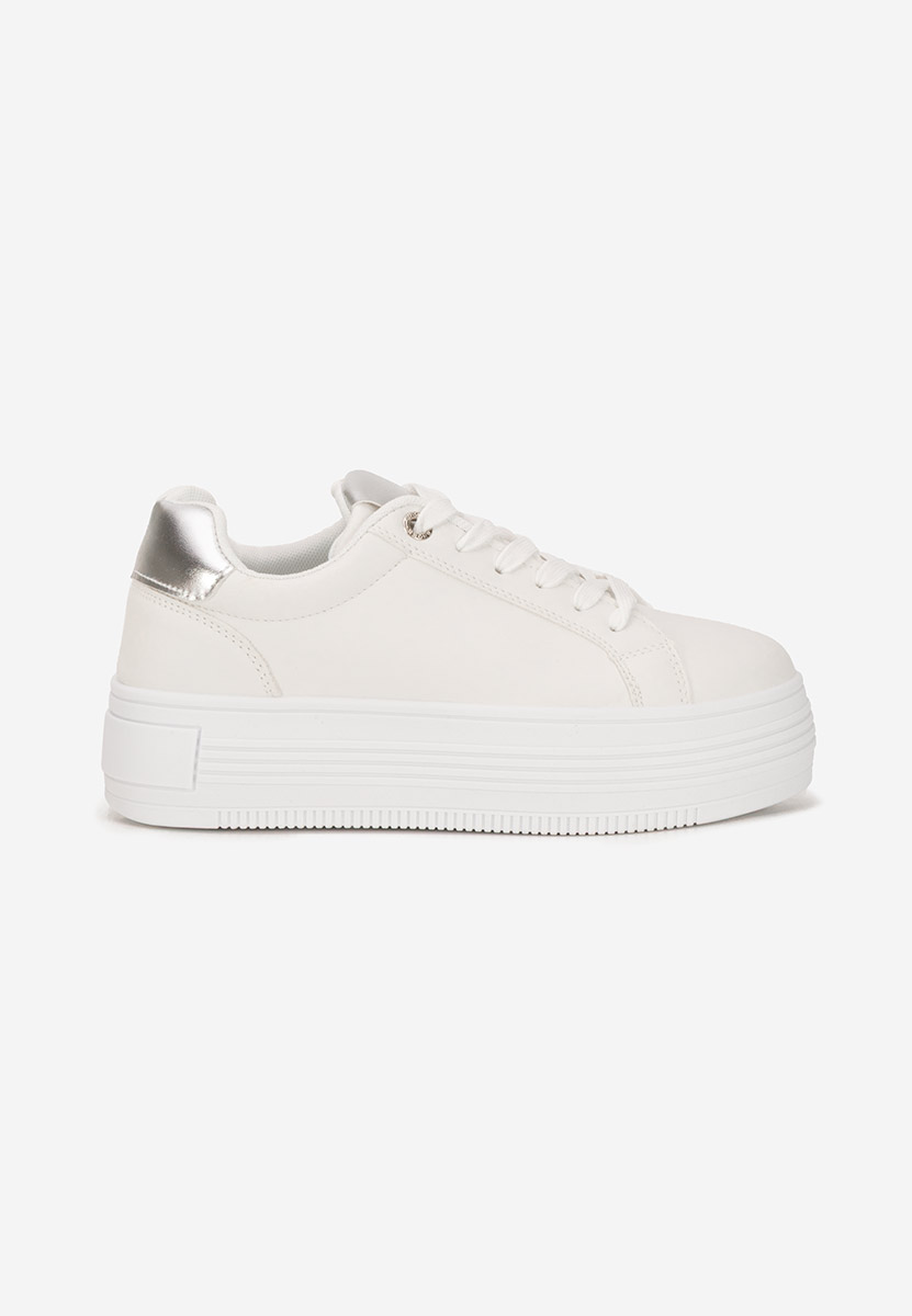 Sneakers cu platformă Sidoneya V2 albi