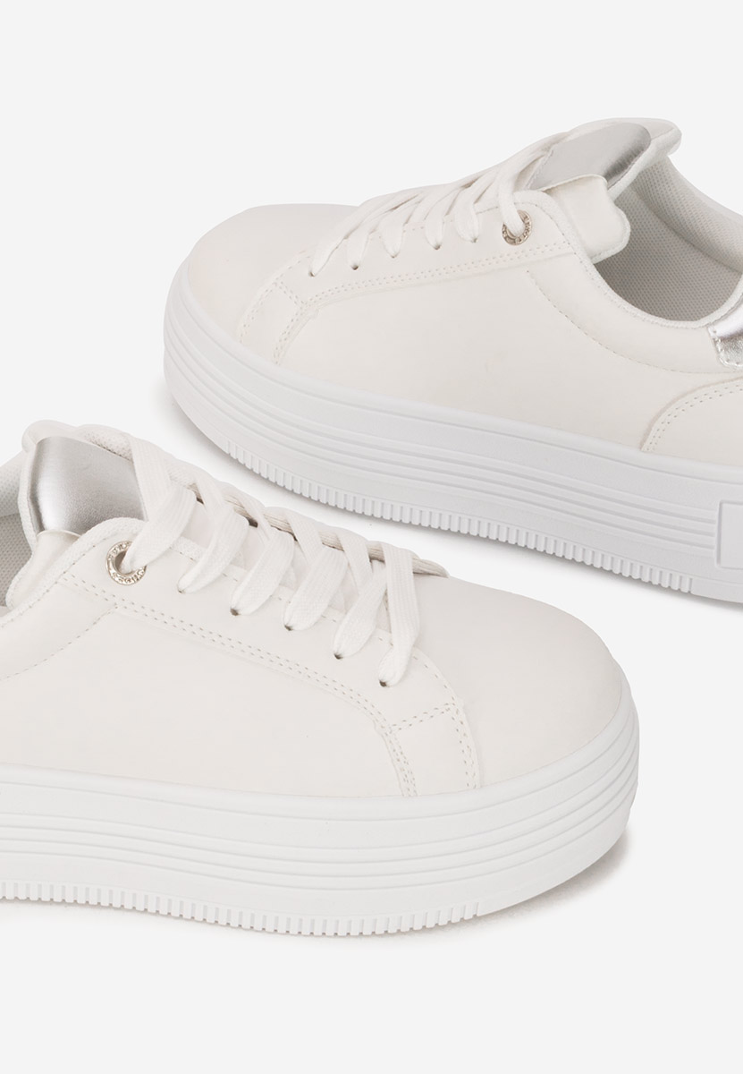 Sneakers cu platformă Sidoneya V2 albi
