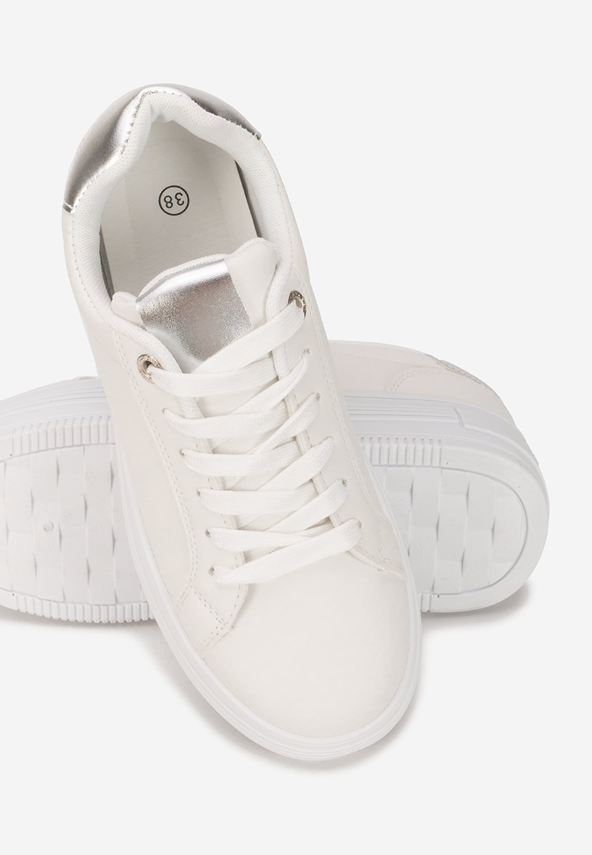Sneakers cu platformă Sidoneya V2 albi