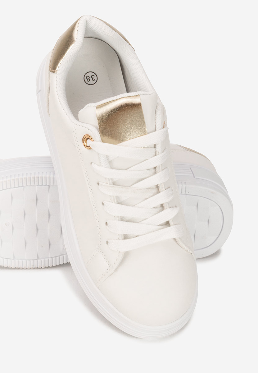 Sneakers cu platformă Sidoneya V3 albi