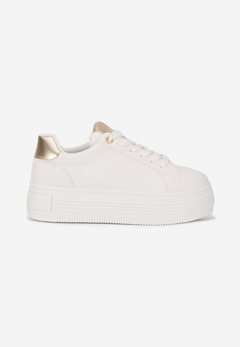 Sneakers cu platformă Sidoneya V3 albi
