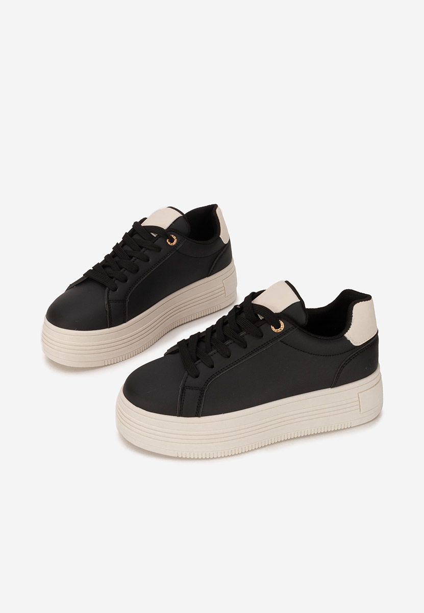 Sneakers cu platformă Sidoneya negri