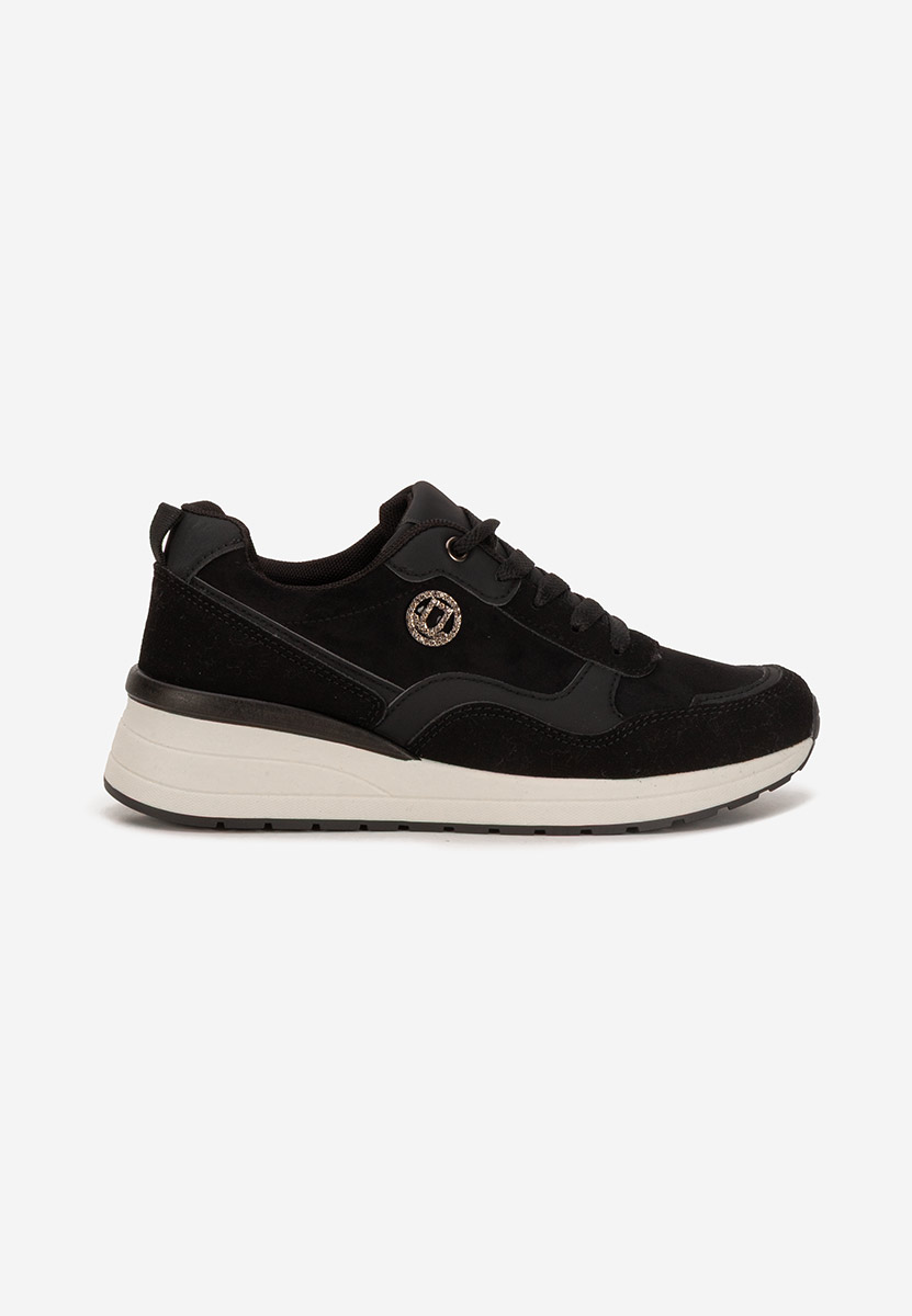 Sneakers cu platforma Sindya negri