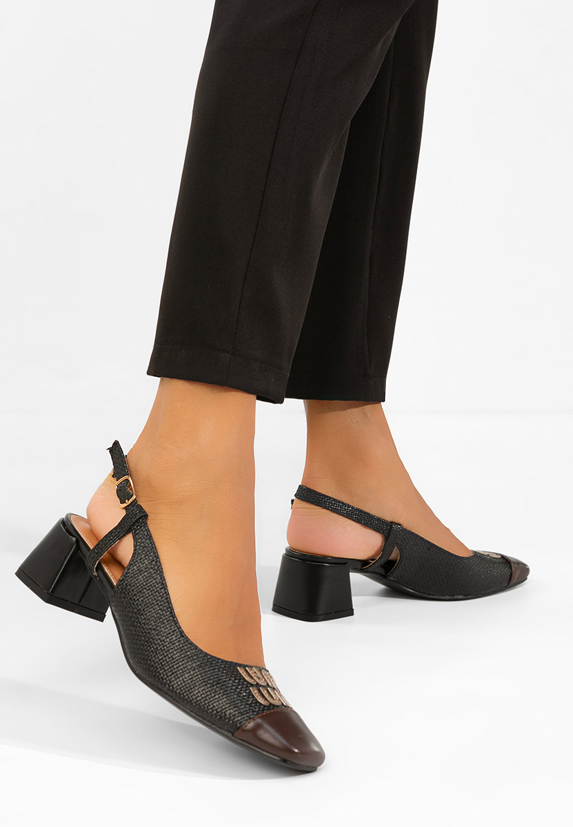 Pantofi slingback Miryam negri