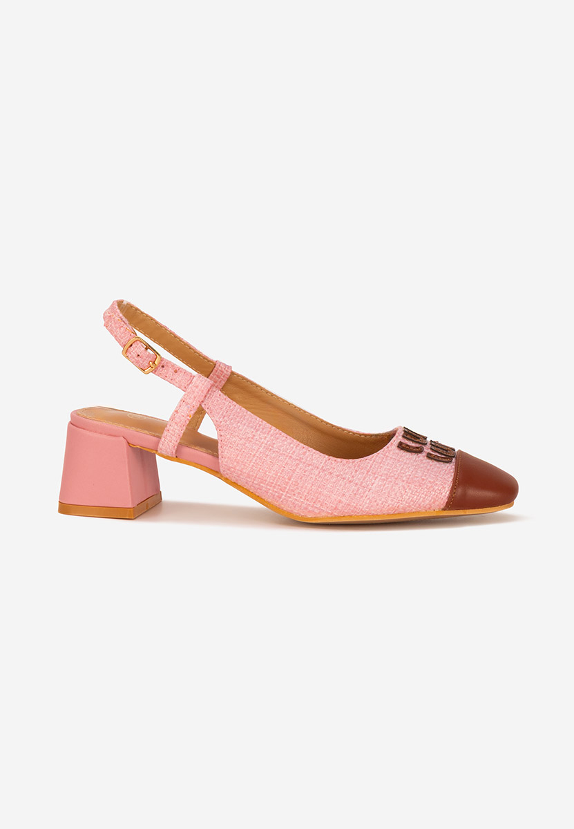 Pantofi slingback Miryam roz