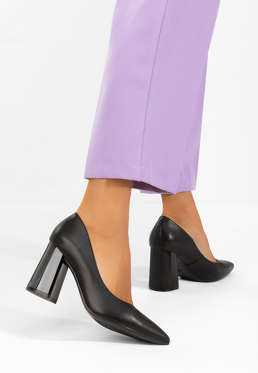 Pantofi dama piele Arianella negri
