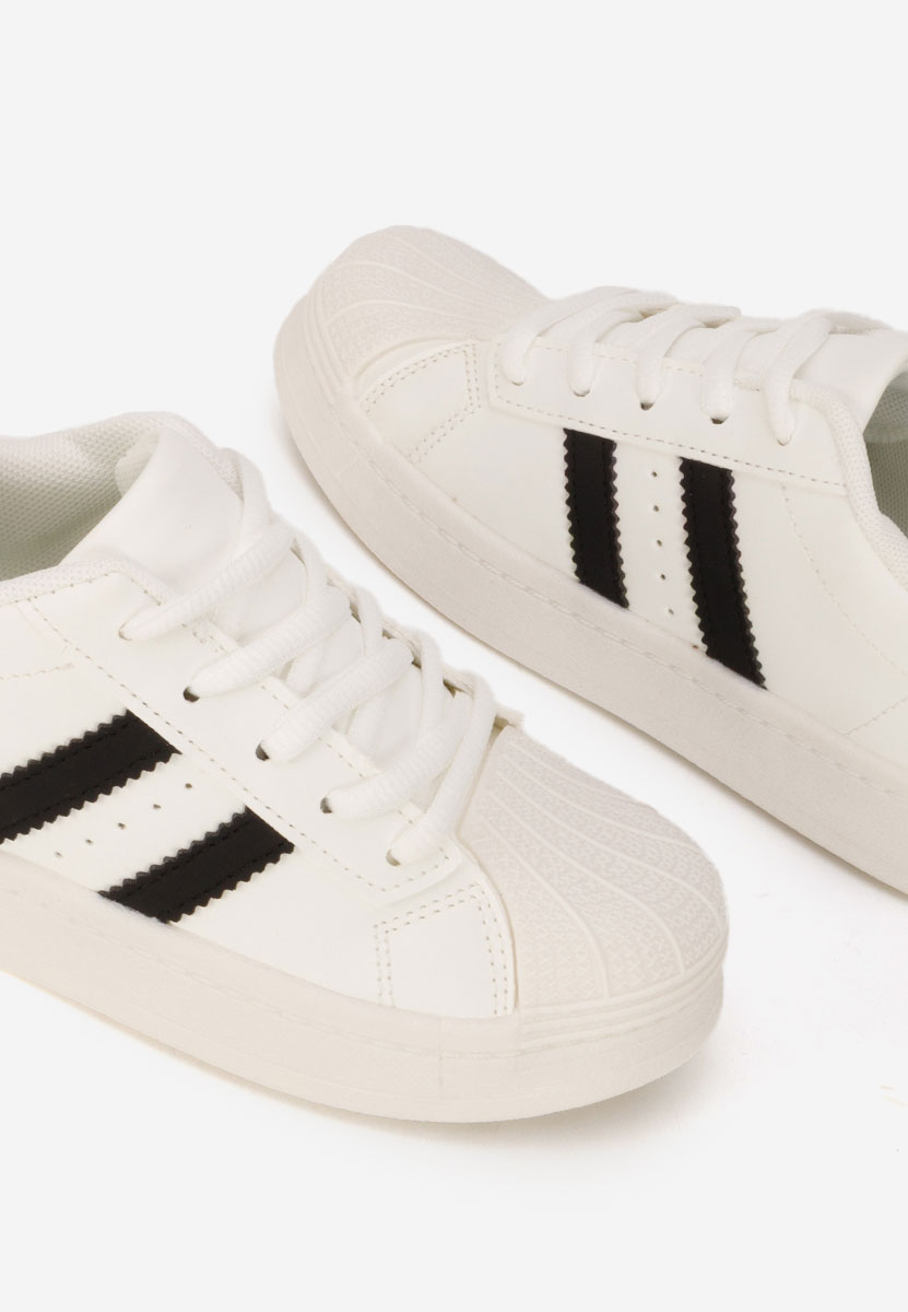 Sneakers copii Samin albi