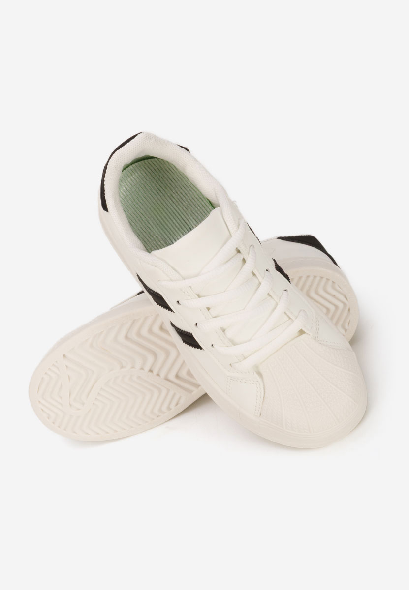 Sneakers copii Samin albi
