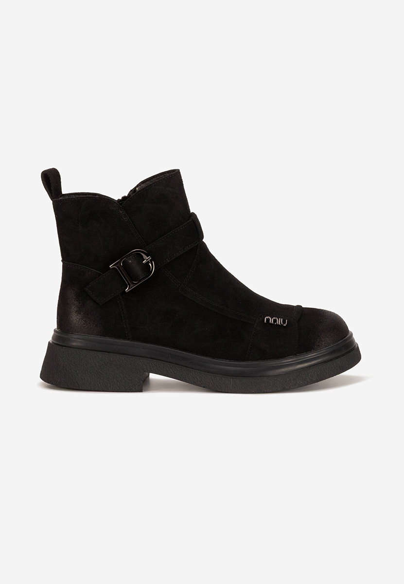 Ghete dama piele Missia negre