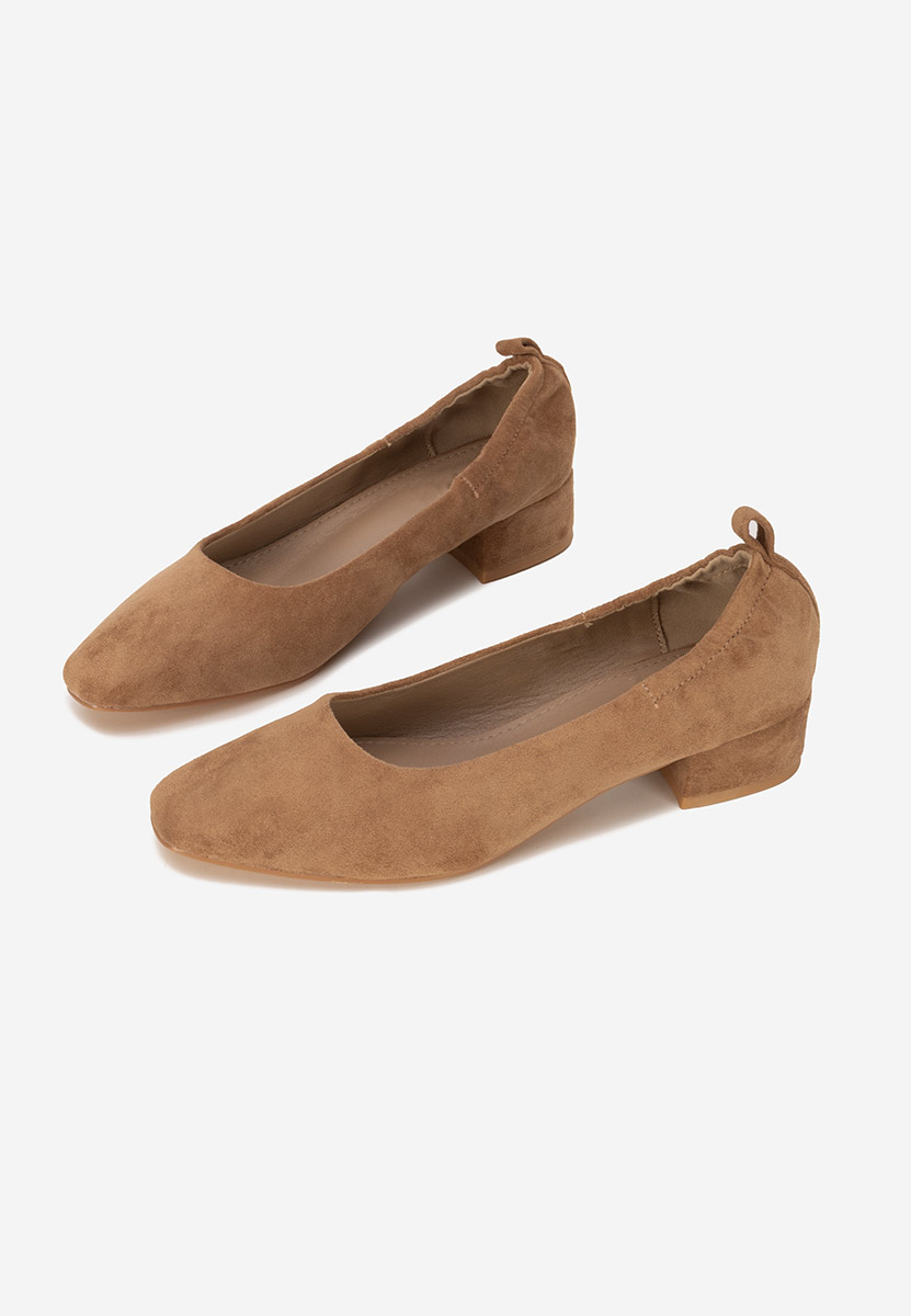 Pantofi cu toc mic Jemina kaki