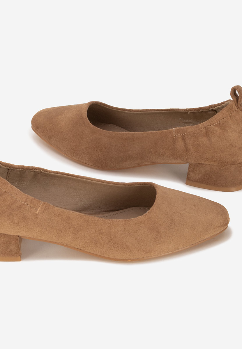 Pantofi cu toc mic Jemina kaki