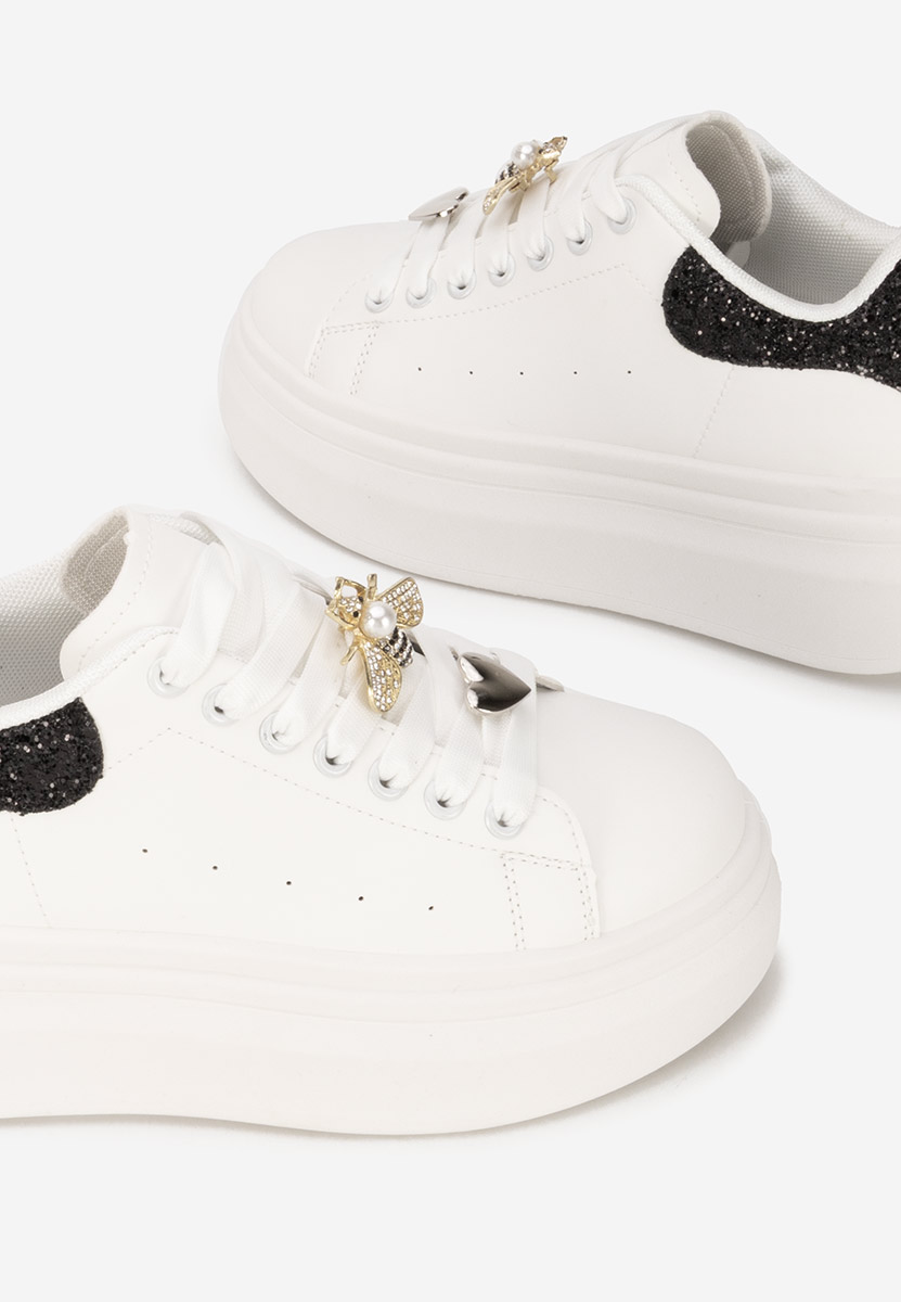 Sneakers cu platformă Medelia V4 albi
