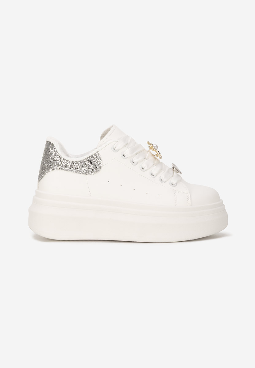 Sneakers cu platformă Medelia V3 albi
