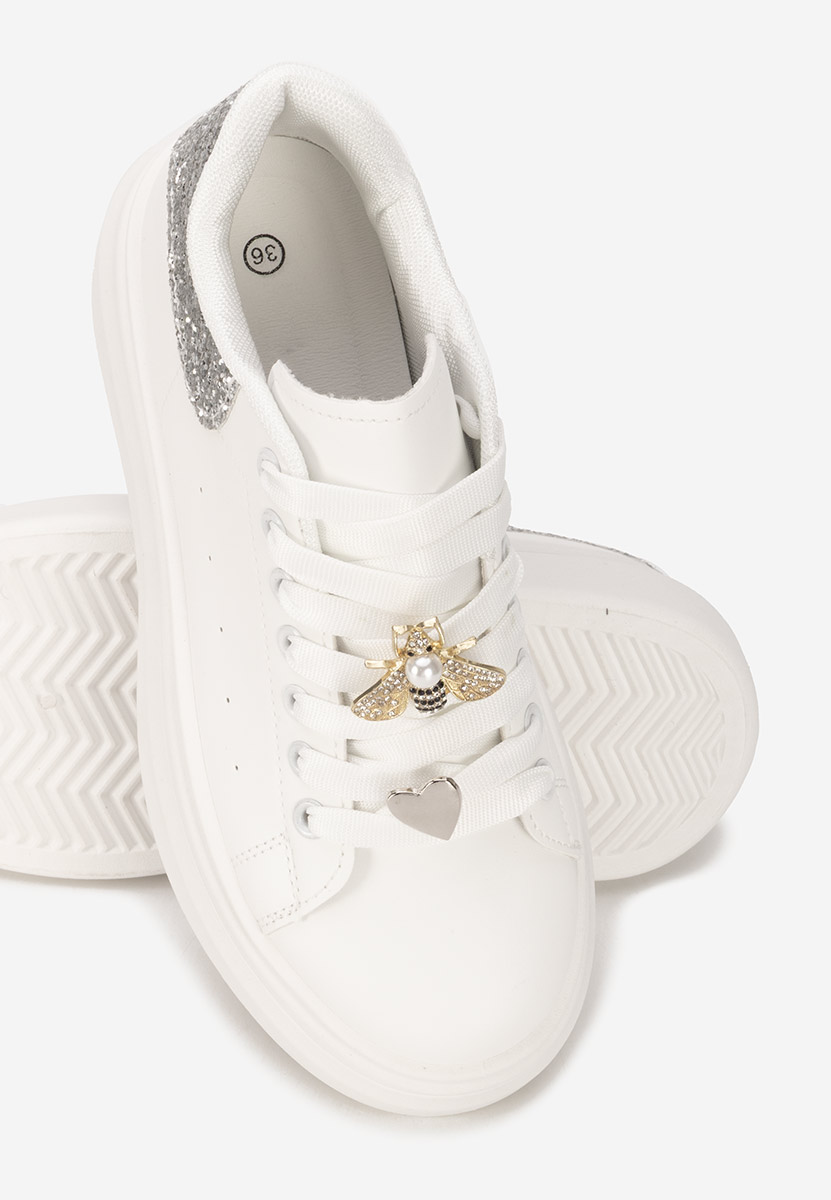 Sneakers cu platformă Medelia V3 albi