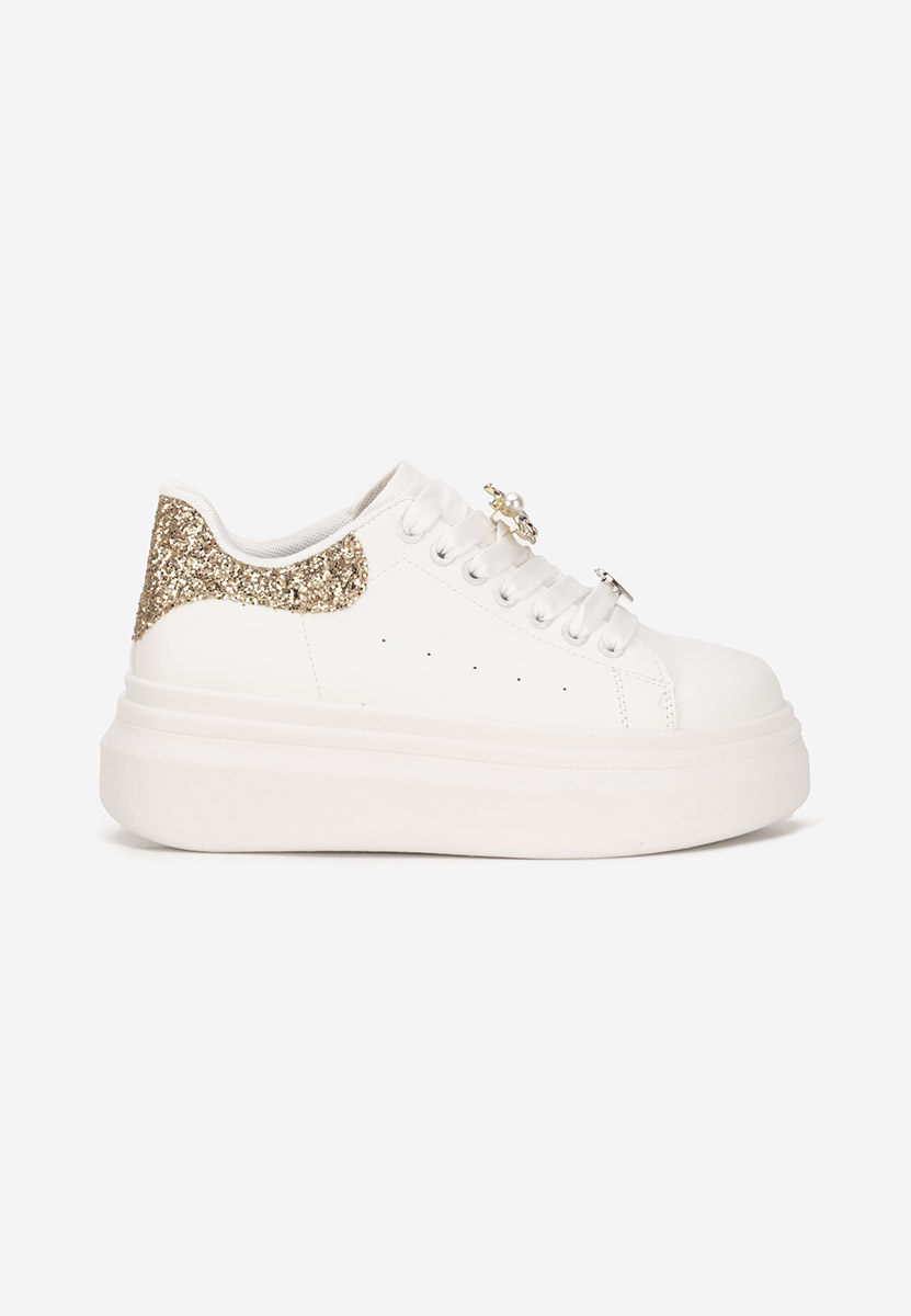 Sneakers cu platformă Medelia V2 albi