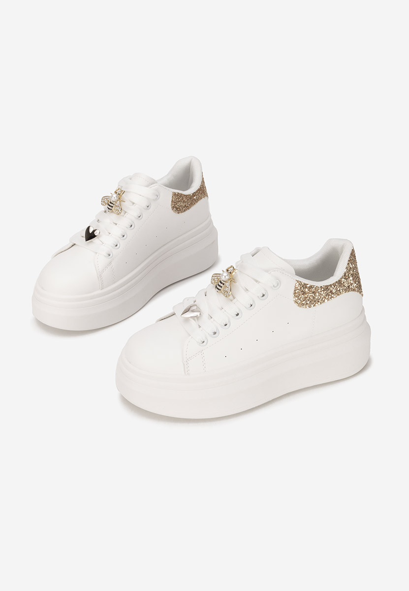 Sneakers cu platformă Medelia V2 albi