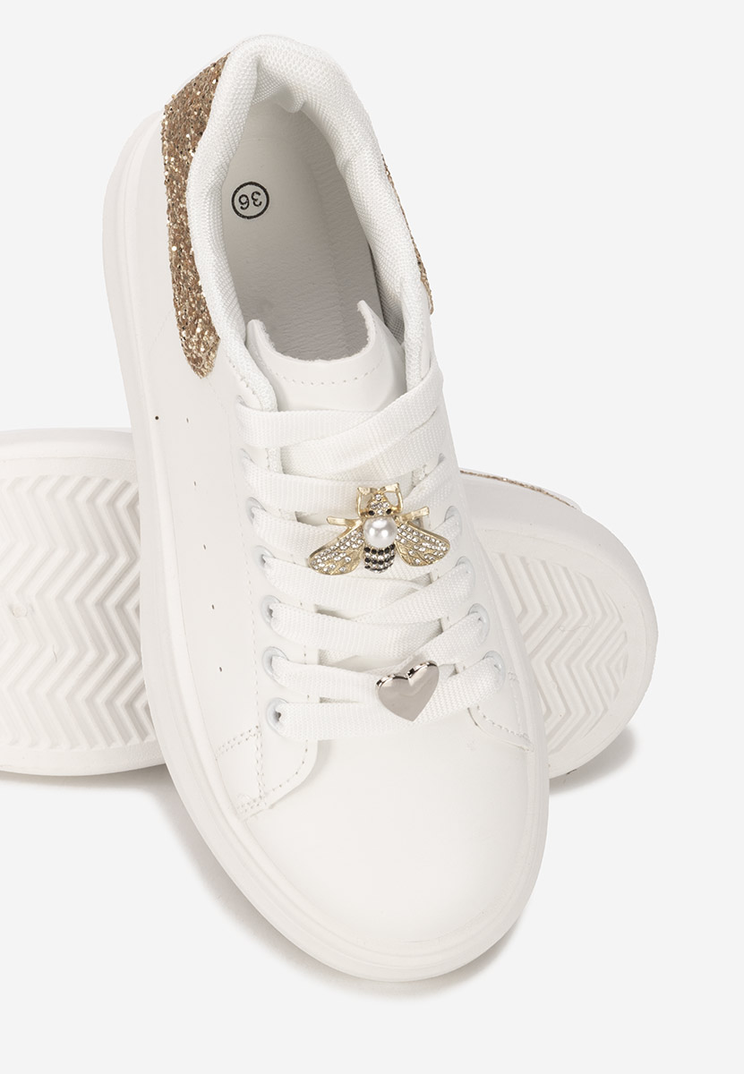 Sneakers cu platformă Medelia V2 albi