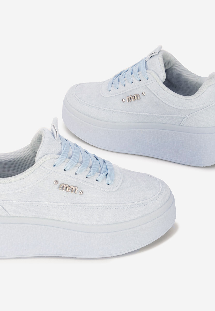 Sneakers cu platformă Misheya albastri