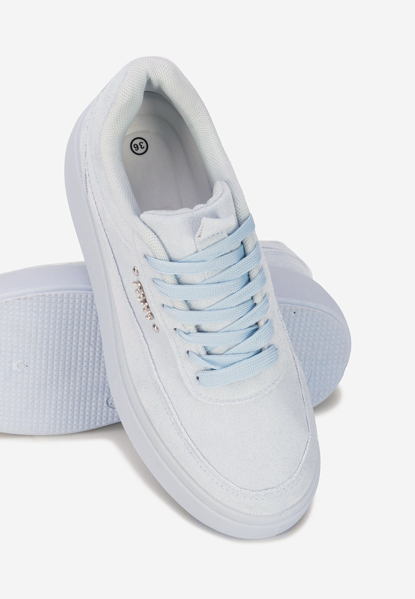Sneakers cu platformă Misheya albastri