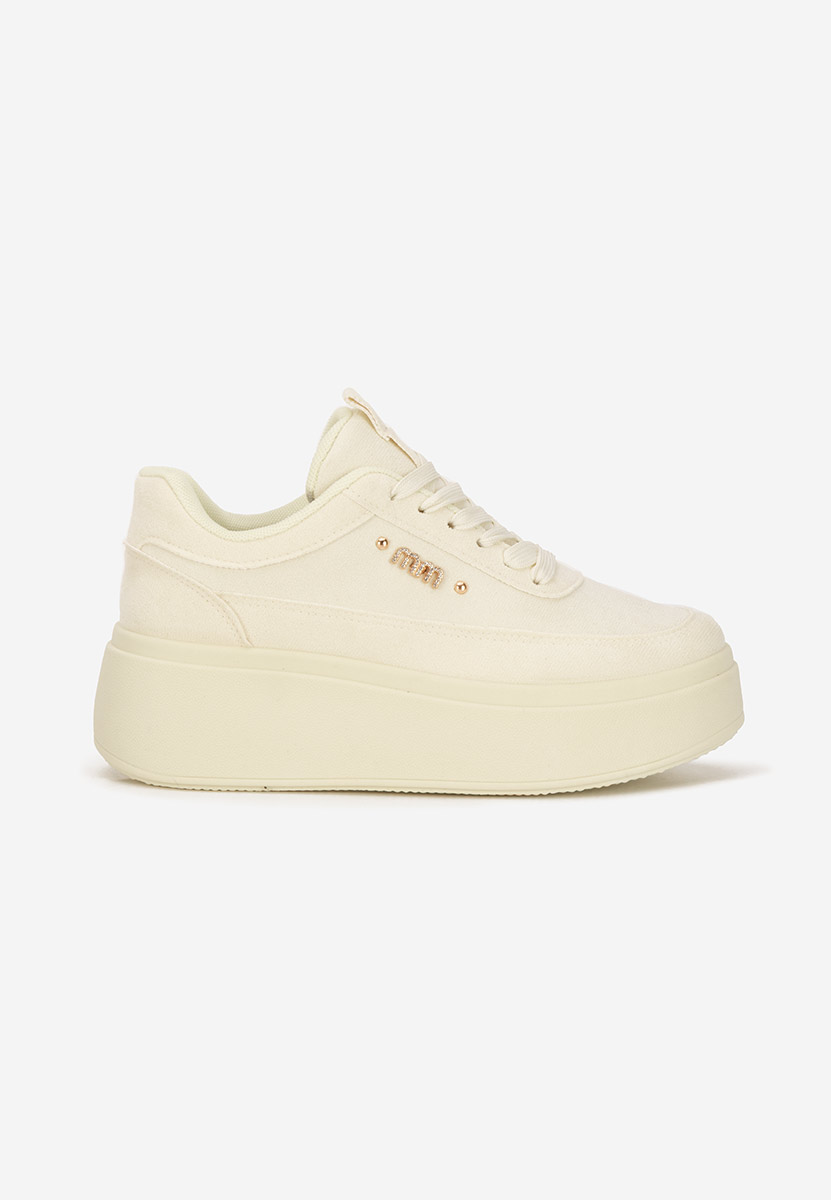 Sneakers cu platformă Misheya galbeni