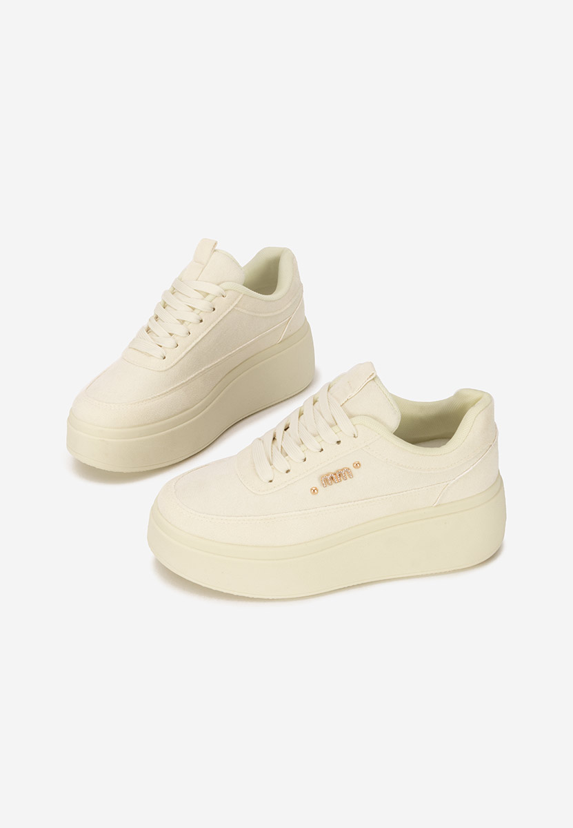 Sneakers cu platformă Misheya galbeni