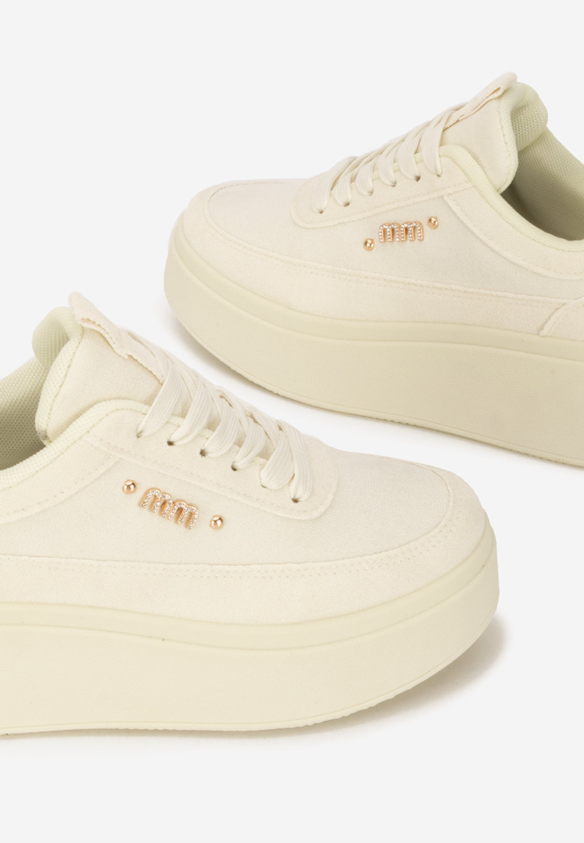 Sneakers cu platformă Misheya galbeni