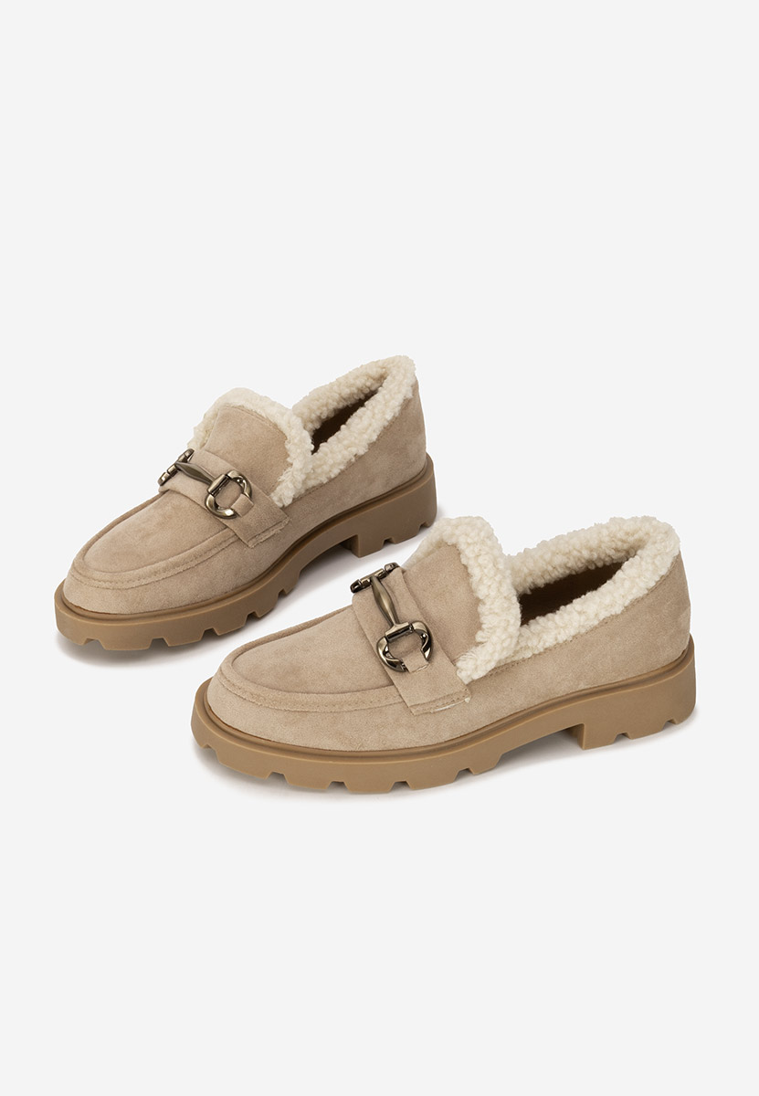Mocasini dama Amiona kaki