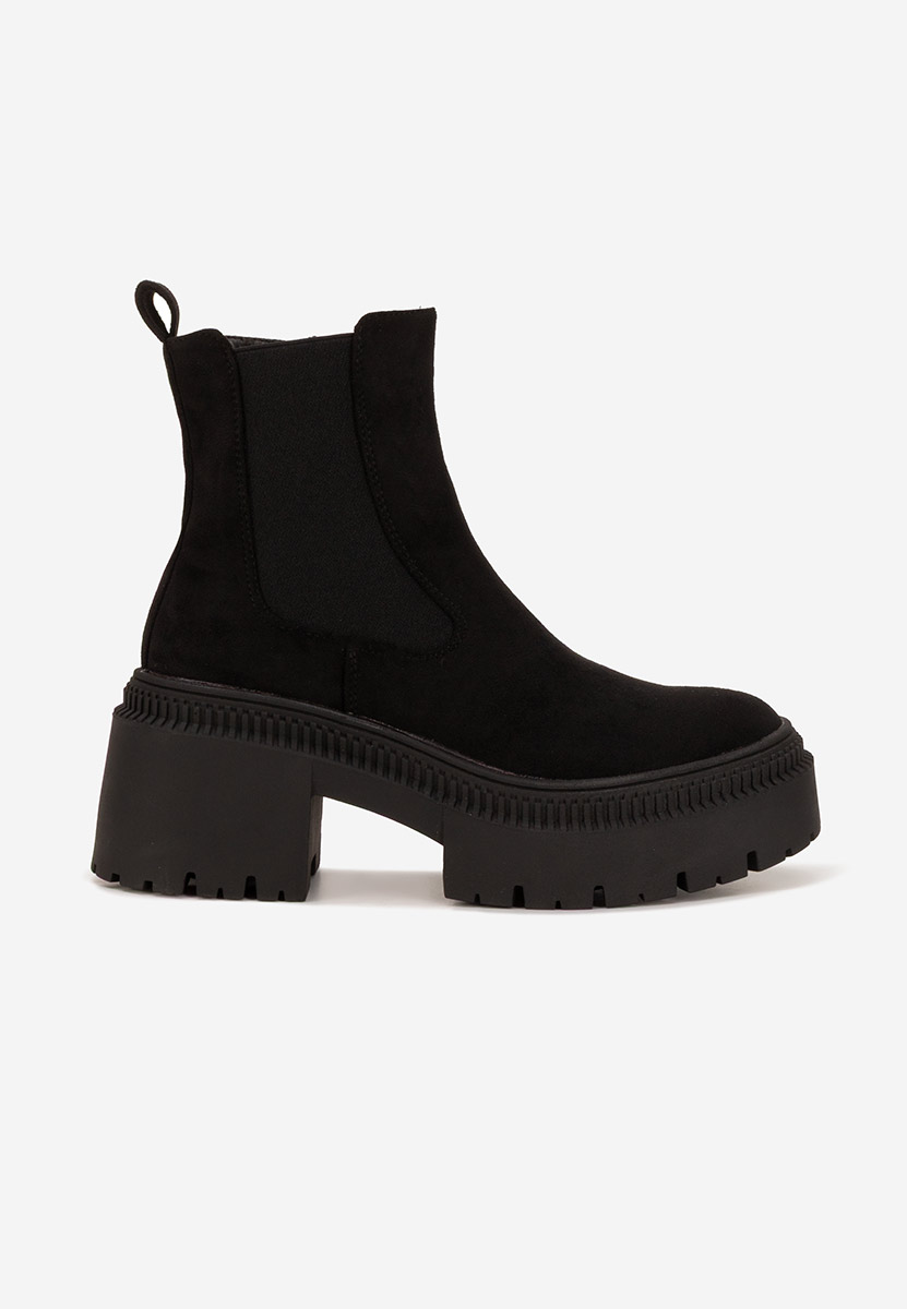 Ghete chelsea dama Mabelia negre