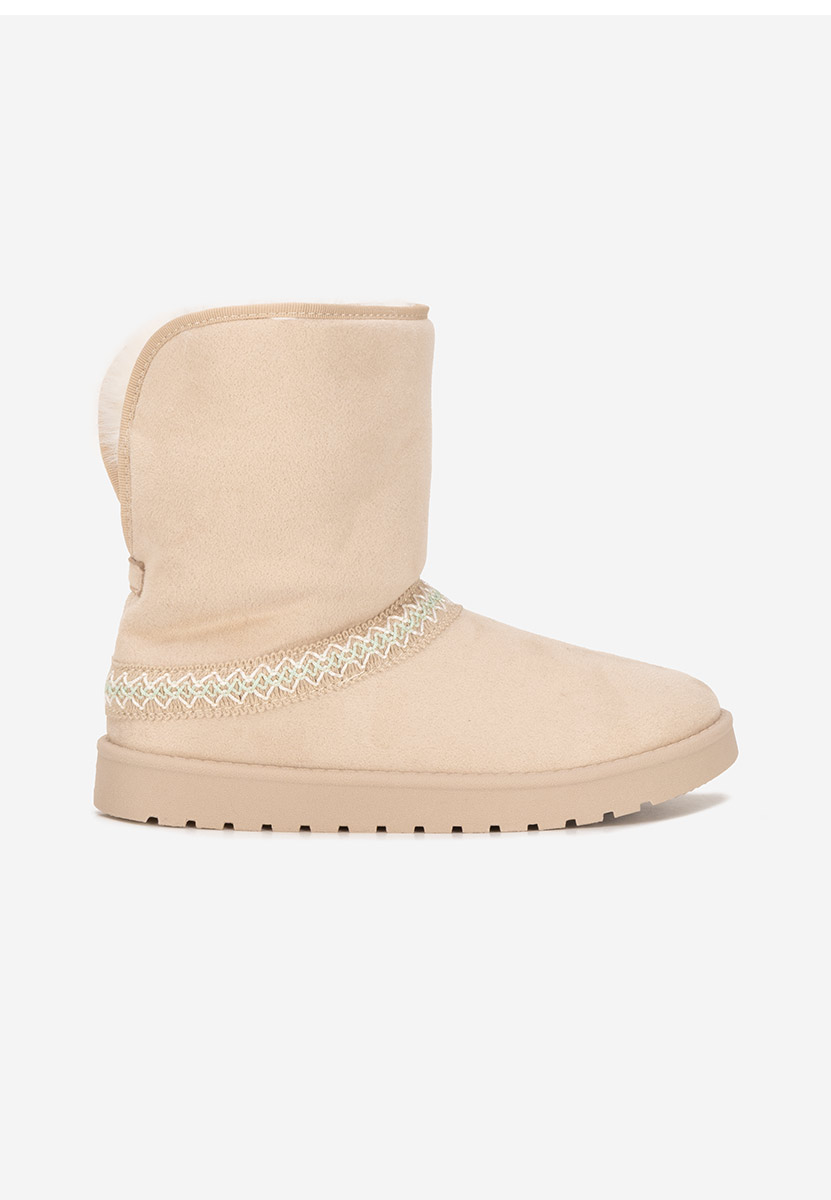 Cizme tip ugg Alura bej
