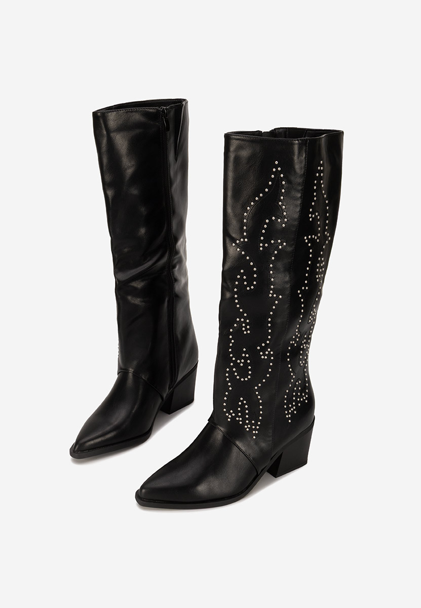 Cizme western dama Nymeria negre