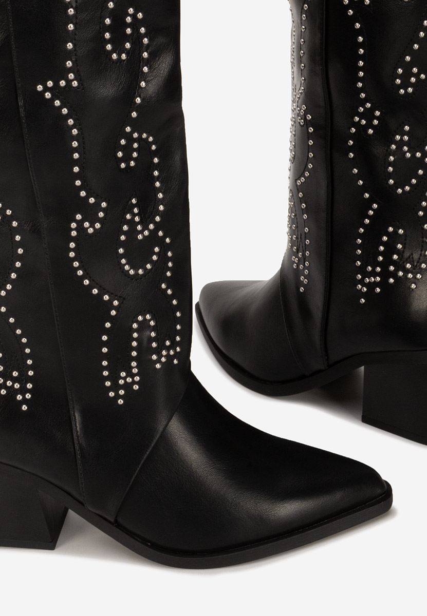 Cizme western dama Nymeria negre