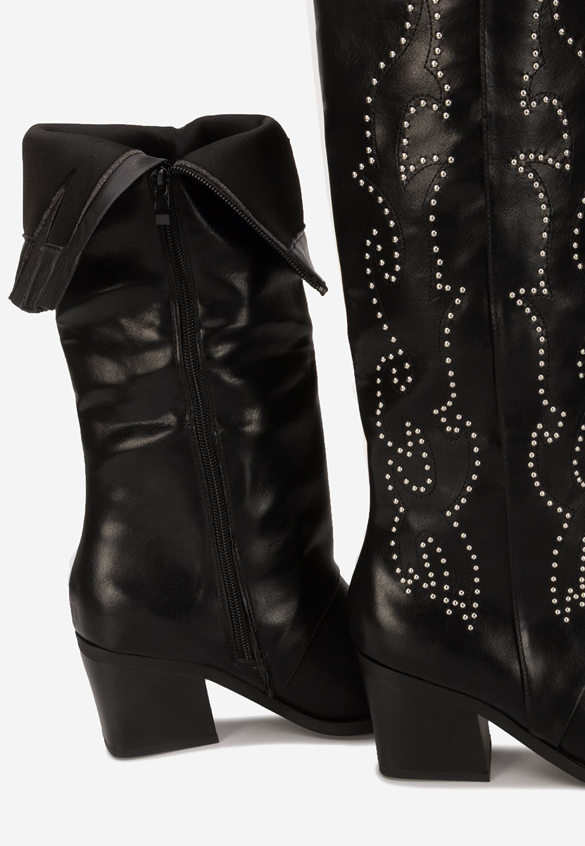Cizme western dama Nymeria negre