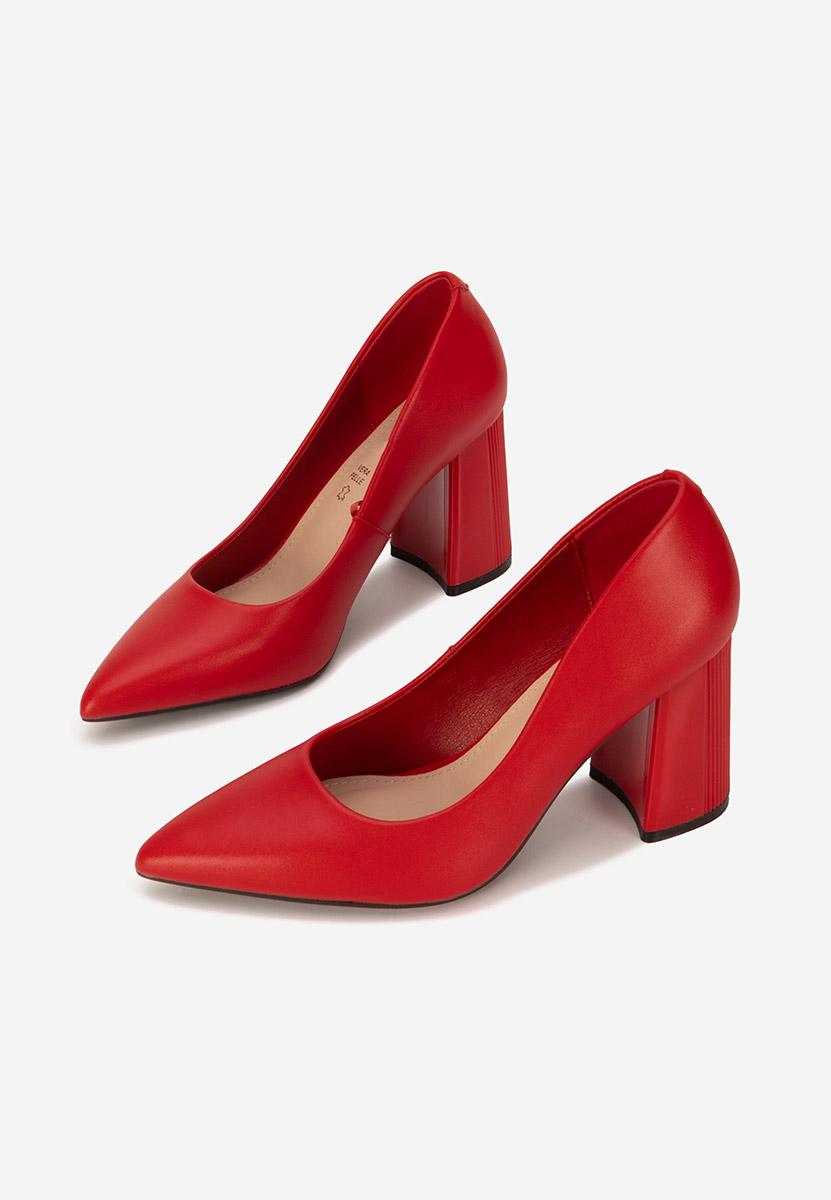 Pantofi dama piele Arianella rosii