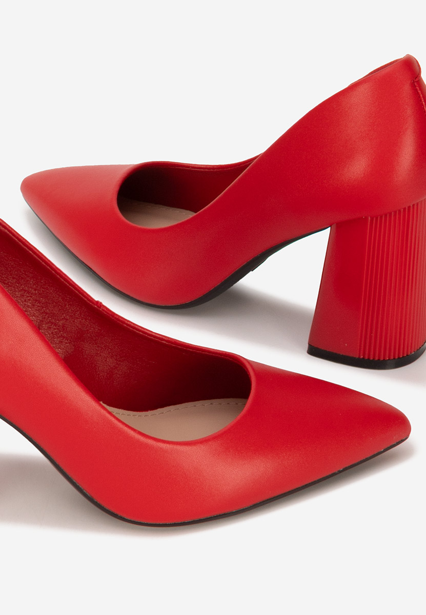 Pantofi dama piele Arianella rosii