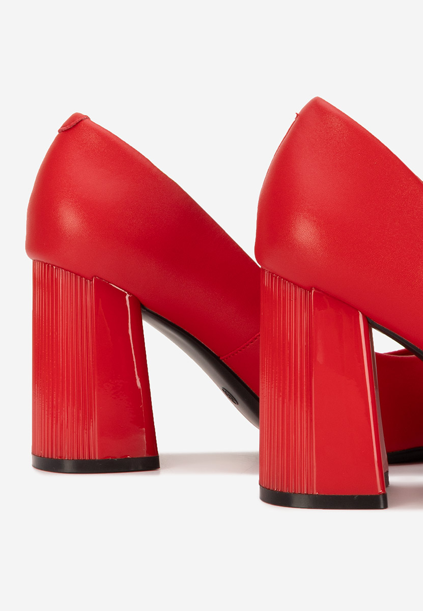 Pantofi dama piele Arianella rosii
