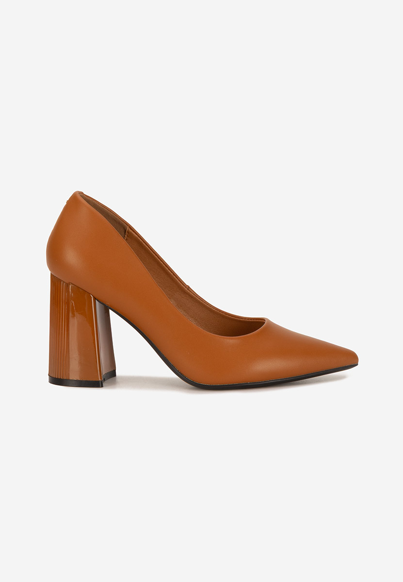 Pantofi dama piele Arianella camel